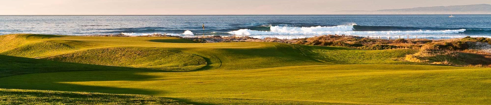 Spanish Bay Sunset Banner - 1900 x 410